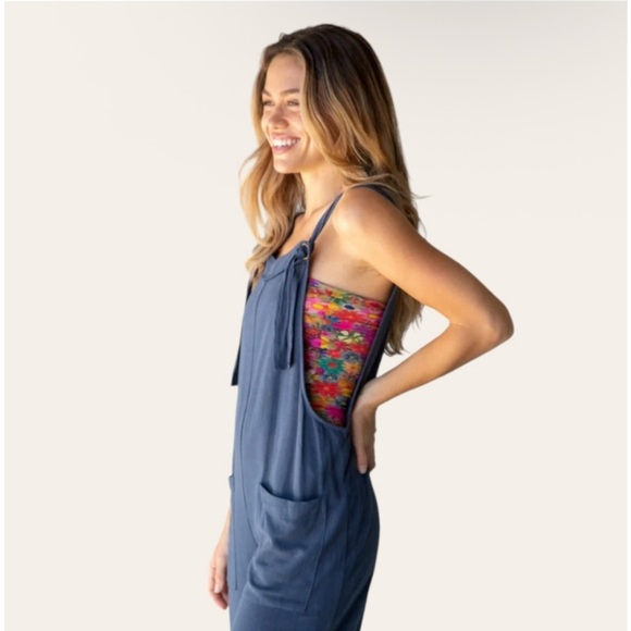 NATURAL LIFE Pants - Natural Life Blue romper